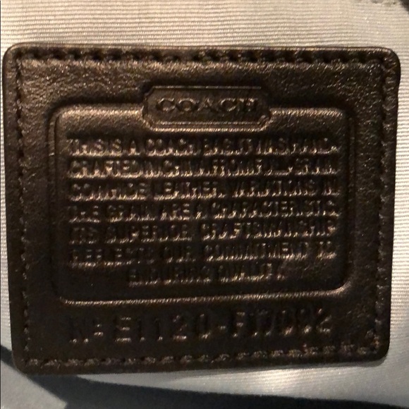 Large Black Coach Bag $ Wallet - Picture 4 of 8